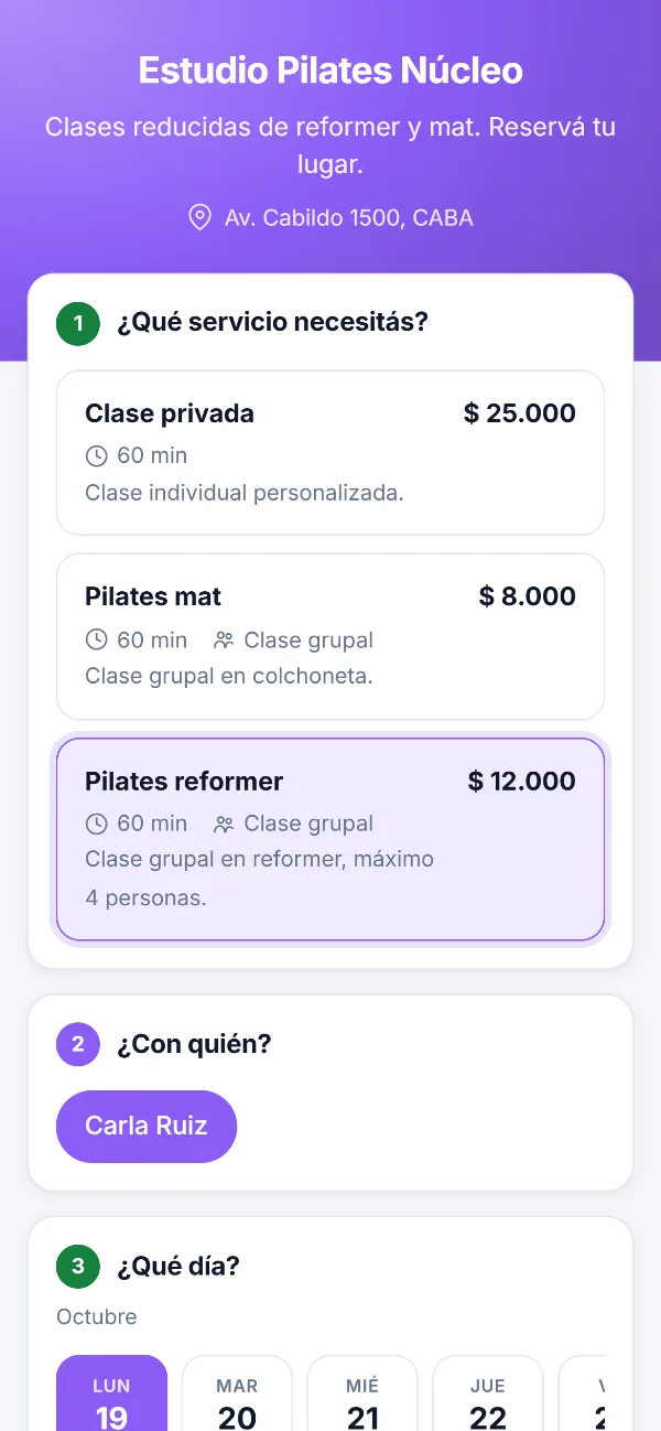 Pensado para tu tipo de negocio